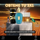 ¡3X1 PERFUMES ARABES! LATTAFA ASAD + KHAMRAH + ERBA PURA+ MINI PERFUMERO