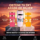 ¡3X1 PERFUMES ARABES MUJER ! YARA PINK +YARA CANDY + Y YARA TOUSE+ MINI PERFUMERO